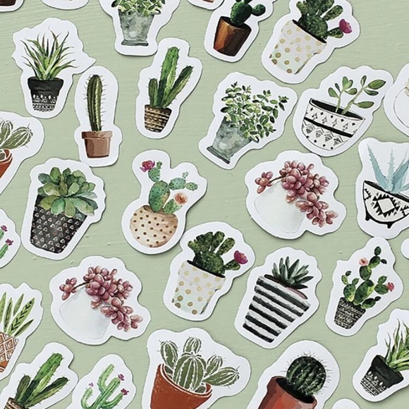Lifelo 45 Cactus 🌵 Pattern Stickers - Picture 10 of 11